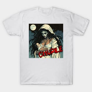 CHURILE – FULL COLOUR – FETERS AND LIMERS – CARIBBEAN FOLKLORE EVENT DJ GEAR T-Shirt